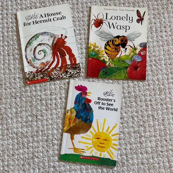 ERIC CARLE & CHARLES FUGE children’s books - Picture 1 of 4